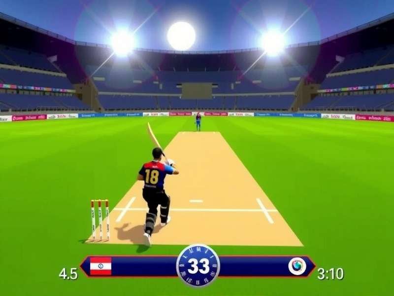 VR Cricket Dynamo India Gameplay